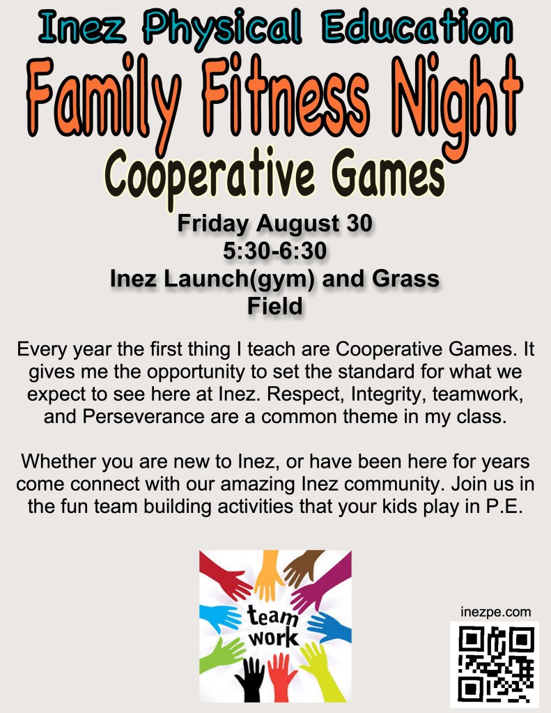 Family Fitness Night (Cooperative&nbsp;Games)