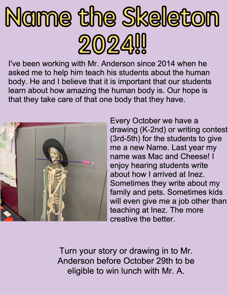 Name the Skeleton&nbsp;Contest!!